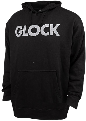 [764503058080] Glock AP95781 Traditional Hoodie Black Durable Soft Fabric Long Sleeve Small