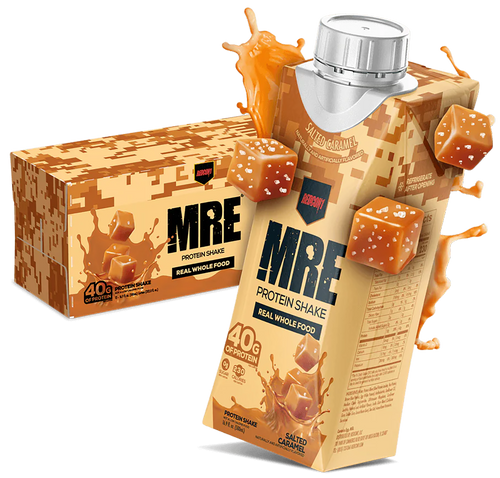[810044573688] Redcon1 MRE Ready to Drink Salted Caramel 12 Pack