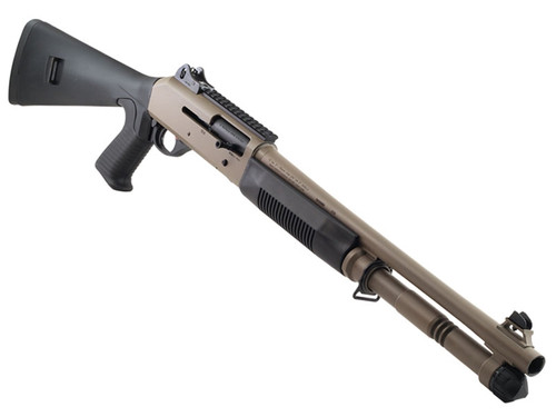 [650350117790] Benelli M4 Limited Edition 12 Ga, 18.5" Barrel, FDE Cerakote, Ghost Ring Sights, 5rd