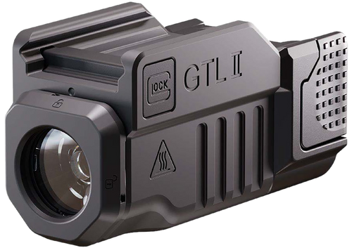 [764503065217] GLOCK Tactical Light II, Aluminum Construction, For GLOCK with Rails, Does Not Fit G43X/48 Rail, Black