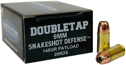 [659465479953] DoubleTap Ammunition Snake Shot 9mm 20rd Box