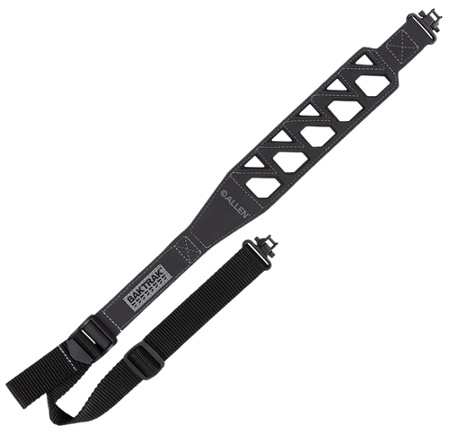 [026509079392] Allen VERTEX Hyper Tough Sling, BAKTRAK Slip Resistant Backing, Matte Finish, Black and Gray, Includes Sling Swivels