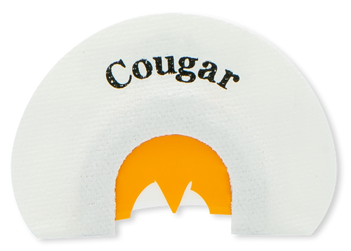 [810123071777] Rolling Thunder Game Call Cougar Diaphragm Call 3 Reed Bat Wing Cut Attracts Turkey Species