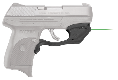 [610242009121] Crimson Trace LG416G Laserguard 5mW Green Laser with 532nM Wavelength & Black for Ruger LC 9/380, LC9s, EC9s