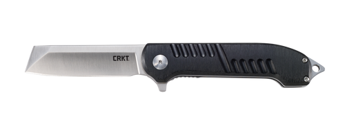 [794023403107] Columbia River RAZEL GT, 3.02" Folding Knife Liner Lock, Plain Edge, 8Cr13MoV Steel Blade, Satin Finish, Aluminum Handle, Assisted Opening IKBS