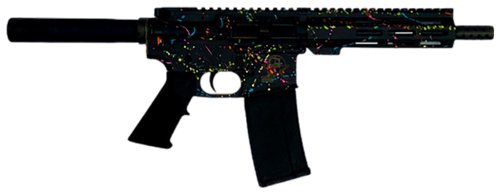 [638457791402] Great Lakes GL15 "Saved By The Splatter" 223 Wylde, 7.5" Barrel, 30rd