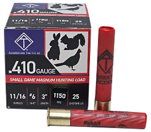 [810113111131] ATI Target Load 410 Gauge 3" 11/16oz 6 Shot, 25rd Box