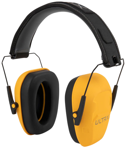 [026509076728] Allen ULTRX Shield Passive Muffs, Earmuff, NRR 23dB, Yellow