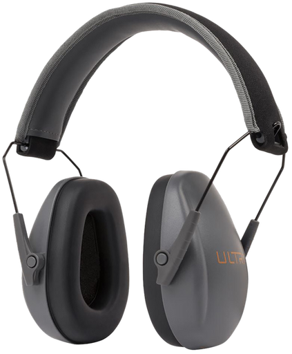 [026509078005] Allen ULTRX Slim Profile Passive Muff, Earmuff, NRR 23dB, Gray