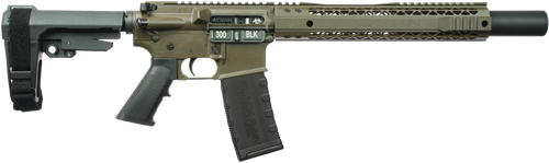 [697067880609] Black Rain AR-M30A Pistol Suppressed 300 Blackout