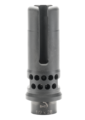 [840225718799] B&T Assault 3 Prong, Open Tine Hybrid, 5.56mm, 1/2x28, DLC Coated Finish, Black