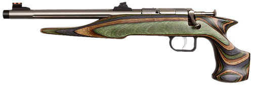 [645221411053] Chipmunk Hunter Adult 22 Mag 1rd 9" Threaded Stainless Steel Single Shot Barrel, Camo Laminate Stock