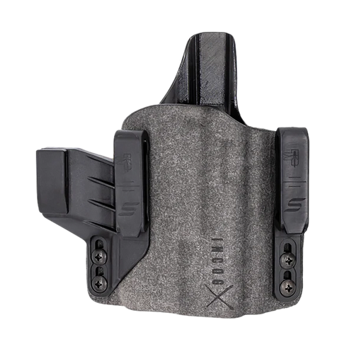 [781602248242] Safariland INCOG-X, Joint Collaboration with Haley Strategic, Inside the Waistband Holster, Fits Sig P365/X/XL with Light, Microfiber Suede Wrapped Boltaron Construction, Black