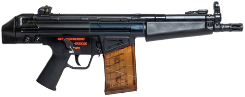 [787450933477] Century AP51 7.62mm NATO, 8.3" Threaded Barrel, Black, Manual Safety, Adj Rear Sight, Picatinny, Sling-Kit-Case, 2x20rd