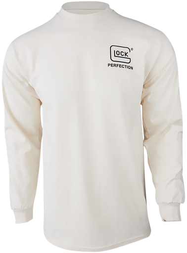[764503055904] Glock OEM Born in Austria, Long Sleeve T-Shirt, 2X-Large, Tan