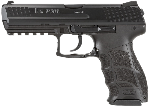 [642230269101] HK P30L V1 9mm, 4.45" Barrel, LEM-DAO, Front Night Sight, 1x20rd, 1x17rd Mags