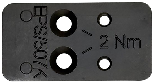 [642230269774] HK Mounting Plate, Fits HK VP9 OR to Holosun 407K/507K/EPS, Black