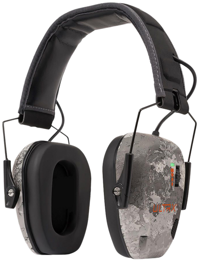 [026509077954] Allen ULTRX Bionic E-Muff, Electronic Earmuff, NRR 22dB, Rubberized Protective Coating, Veil Tac Gray