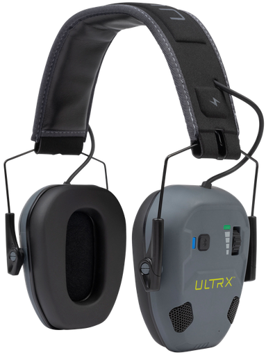 [026509078388] Allen ULTRX Bionic Fuse Ion, Bluetooth Electronic Earmuff, Slate
