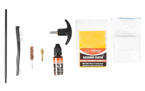 [810122800774] Tapco Handgun Cleaning Kit 38/357/9mm Handgun Black