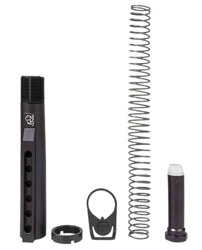 [810122800552] Tapco Buffer Tube Kit Black AR Platform