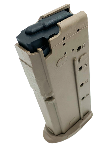 [708279016035] ProMag 20rd 5.7x28mm Fits FN Five-seveN Flat Dark Earth Polymer