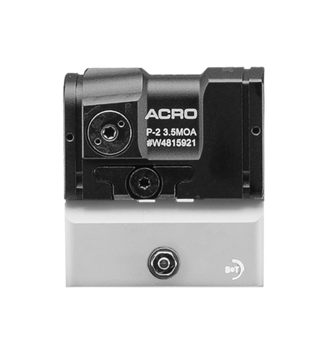 [840225719000] B&T Firearms Aimpoint ACRO C-2 Black 1x39mm Tube 3.5 MOA Red Dot Reticle