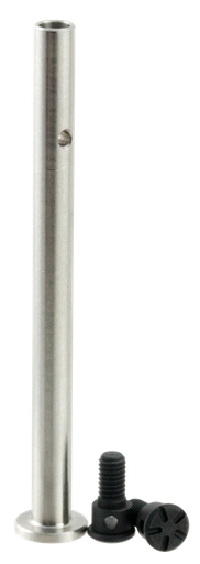 [708747547245] Strike Guide Rod Stainless Steel Rod with Black 7075-T6 Aluminum End Caps for Glock Gen3