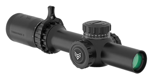 [889157002835] Swampfox Optics Tomahawk II Black 1-6x24mm 30mm Tube BDC Red Reticle