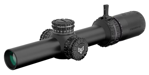 [889157002064] Swampfox Optics Arrowhead Black 1-6x24mm 30mm Tube Guerrilla Dot MOA Green Reticle
