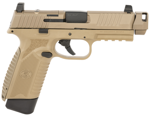 [845737019136] FN 545 MRD 45 ACP, 4.4" Barrel, Flat Dark Earth, 2x15rd