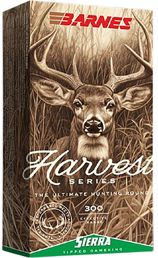 [716876500093] Barnes Harvest Collection, 300 Winchester Magnum, 180gr, Tipped GameKing, 20rd Box