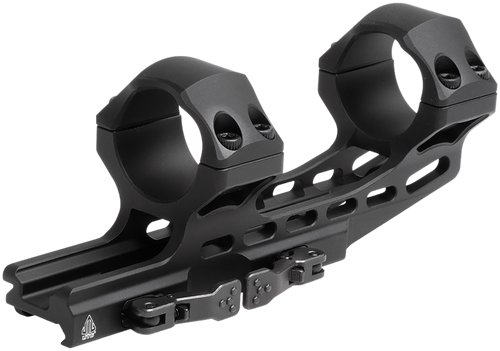 [4717385556874] UTG ACCU-SYNC 30 mm QR Picatinny High Profile