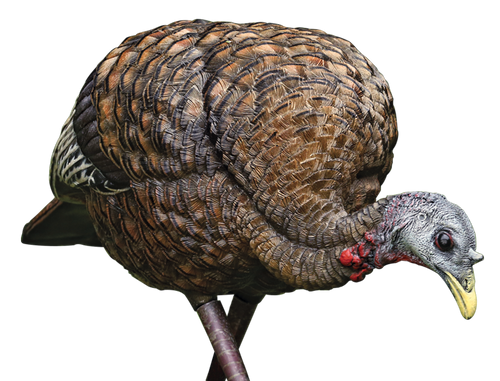 [810280080070] Allen Earth Tone Handgun Case made of Endura with Textured Green Finish, Full Length Zipper & Foam Padding 13" L AVX-AVX8007