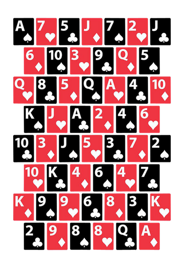 [026509068105] Allen EZ-Aim Playing Cards Wall Paper Handgun Works with Handgun/Shotgun/Airsoft Gun/BB Guns/Pellet Gun 23" x 35" Black/Red/White 3 Pack