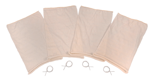 [026509063773] Allen Colorado Deer Quarter Game Bags Natural Poly Cotton Blend 4 Bags