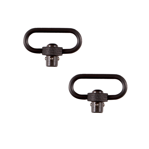 [026509046097] Allen Quick Detach Swivel Set 1.25" Push Button Black Steel