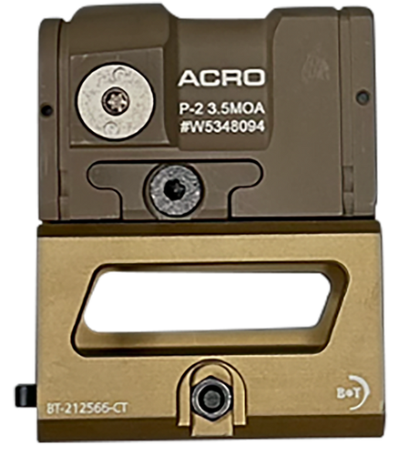 [840225711509] B&T Firearms Aimpoint ACRO P-2 Flat Dark Earth 1 x 0.59" x 0.59" 3.5 MOA Red Dot