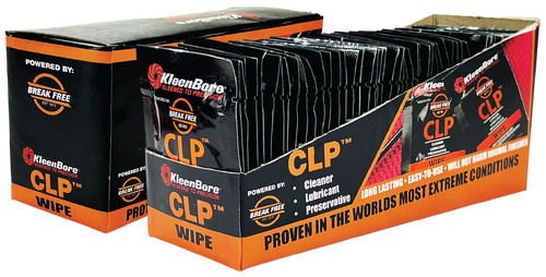 [026249005767] Kleen-Bore CLP Wipe, Powered By Break Free, Cleaning Wipes, 50 Per Pack