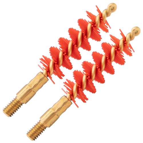 [026249005903] Kleen-Bore Red Nylon Bore Brush, 2 Pack, Fits 9mm, Red