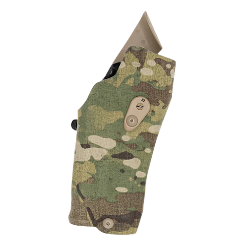[781602249980] Safariland ALS Tactical Holster, Fits GLOCK 47 with Red Dot and X300 Sized Light, Cordura Finish, Multicam, Laminate Contruction