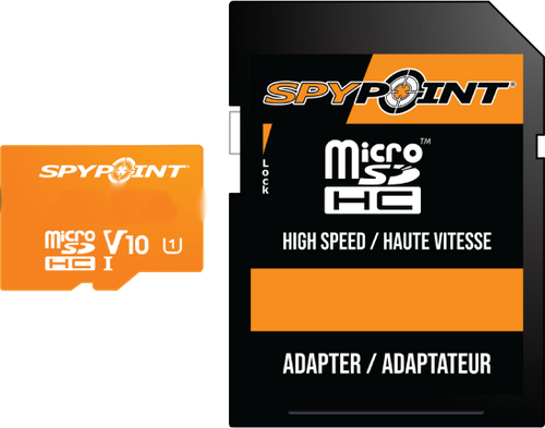 [887157000189] Spypoint Micro SD Memory Card Black 128GB Memory