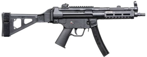 [810161700257] PTR 9CT BR 9mm, 8.86" 3-Lug Threaded Barrel, M-Lok Handguard, Black, Picatinny, SB Tactical Brace, 30rd
