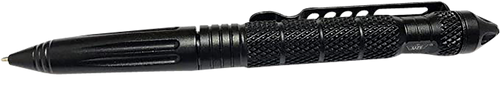 [024718926100] S&W Pepper Spray UZI Defender Black Aluminum Self Defense Pen Features Glass Breaker