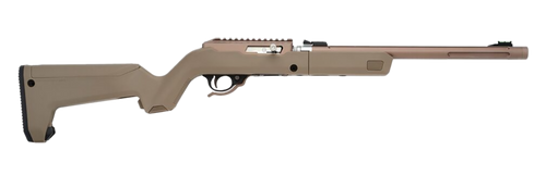 [879971004627] Tactical Solutions X-Ring Takedown VR 22 LR 10rd,16.50" Quicksand Threaded Barrel, Quicksand Scope Rail Receiver, Flat Dark Earth Magpul X-22 Backpacker Synthetic Stock, Ambidextrous