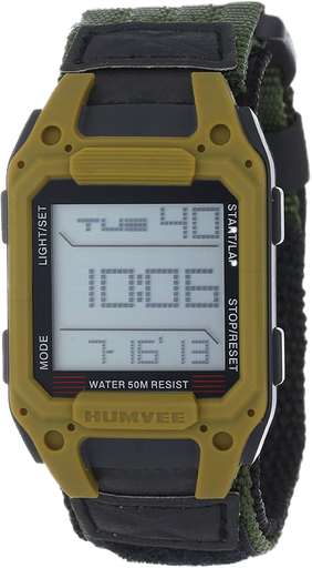 [024718240510] Camp Hmv-W-Rcnod Humvee Recon Watch Olive Drab