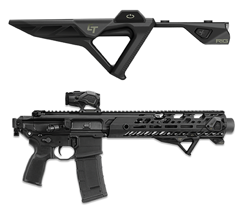 [850013143894] Crimson Trace RIG Rail Equipped Long Gun 400 Lumens Output White CREE XPL LED Light Picatinny/Keymod/M-LOK Mount Black Aluminum