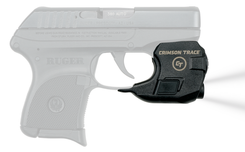 [850002469349] Crimson Trace LTG779 Lightguard For Handgun Ruger LCP 95 Lumens Output White LED Light Trigger Guard Mount Matte Black Polymer