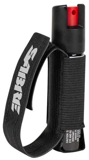 [023063152370] Sabre The Runner Pepper Gel 35 Bursts Range 12 ft Black Features Adjustable Strap