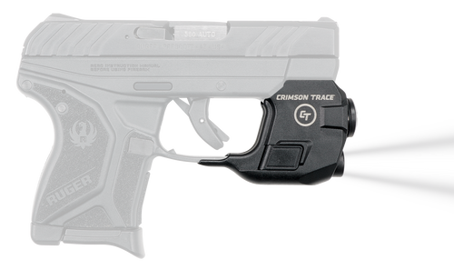 [850002469332] Crimson Trace LTG778 Lightguard For Handgun Ruger LCP II 110 Lumens Output White LED Light Trigger Guard Mount Matte Black Polymer
